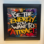 Framed Wall Art – Eiffel Tower & Inspirational Quotes  | (Min order 3 pieces)| Size (10' x 10')