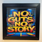 Framed Wall Art – Eiffel Tower & Inspirational Quotes  | (Min order 3 pieces)| Size (10' x 10')