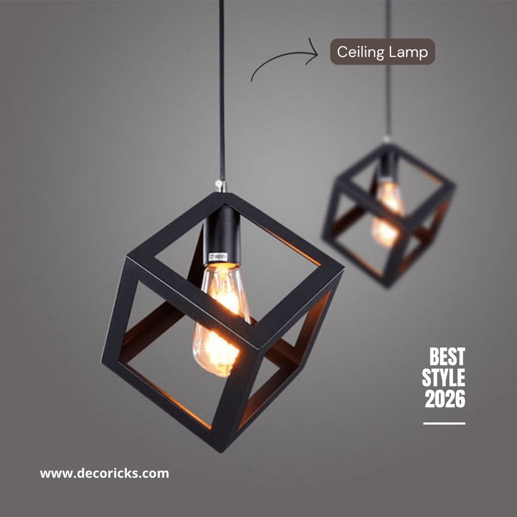 3-in-1 Square Hanging Lamp