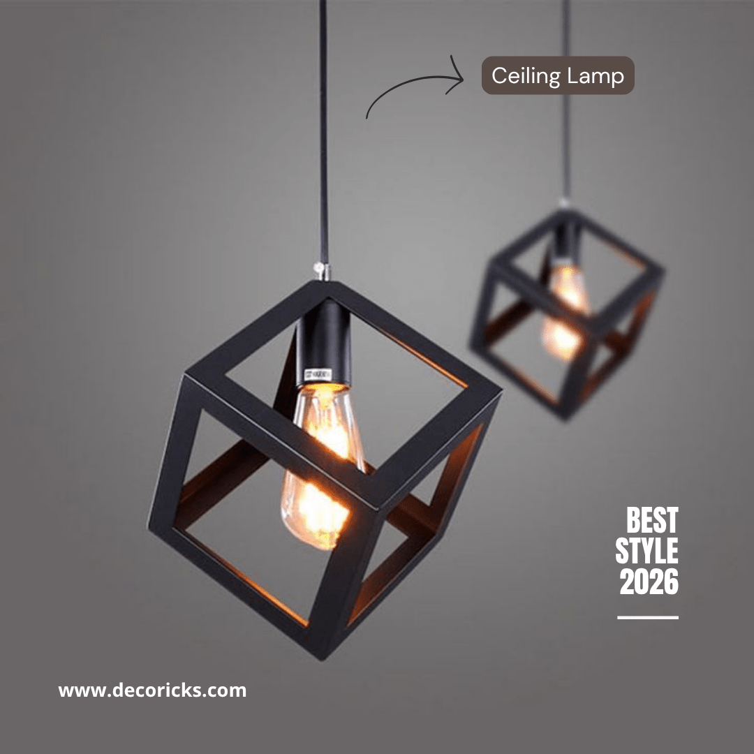 3-in-1 Square Hanging Lamp