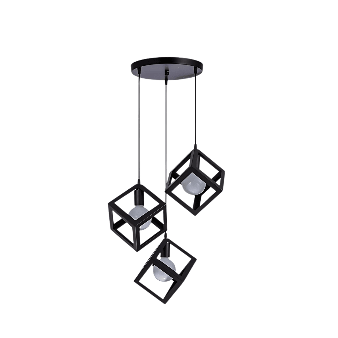 3-in-1 Square Hanging Lamp