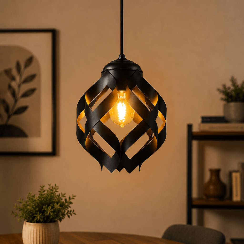 Flower Hanging Lamp – Modern Decorative Ceiling Light (Bulb Included) - Decoricks