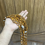 Wooden Bead Hanging Curtain | 1 Pack (10 Tussels) - Decoricks